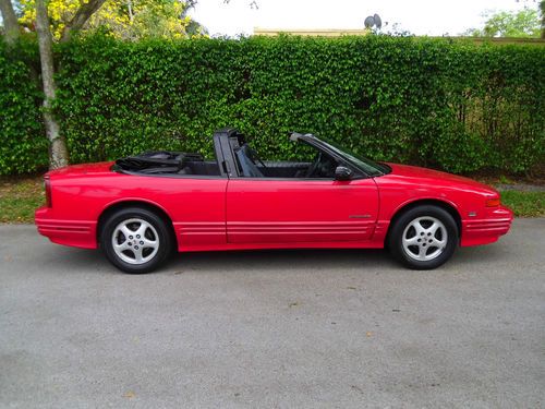 1993 oldsmobile cutlass supreme  comvertible. 44k miles. no reserve