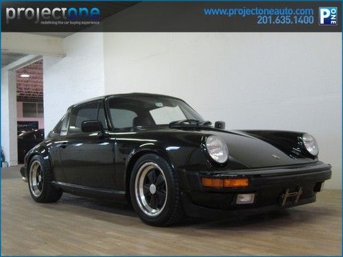 1982 porsche 911 sc targa 66k miles black clean carfax 993 996 997 964