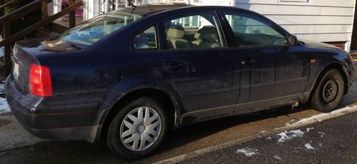 1999 volkswagen passat gls sedan 4-door 1.8l