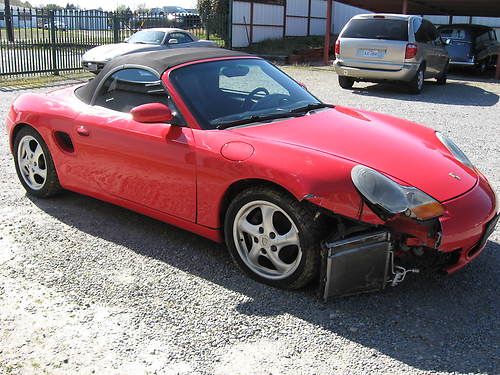 2000 porsche boxster  rebuilder project