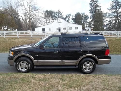 2003 ford expedition eddie bauer 4x4 body damage no reserve