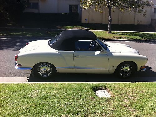 1970 volkswagon karmann ghia convertible