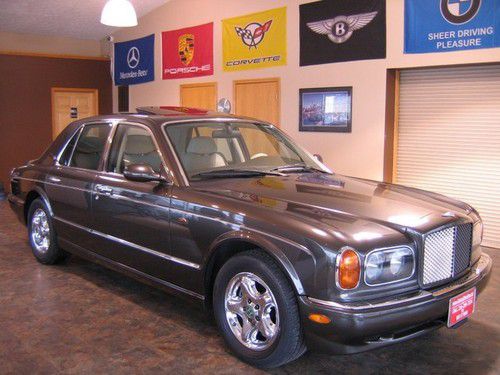 1999 bentley arnage 4.4l v8 navigation heated leather rear camera roof loaded!!!