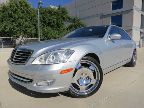 Navigation rear backup camera 1 owner only 48k miles 20" hre wheels like 08 s600