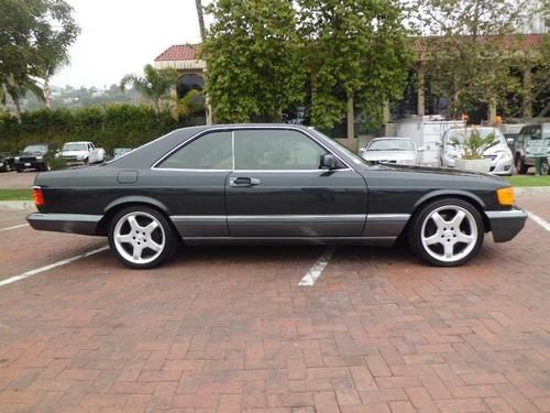 1991 mercedesbenz 560 sec  / amg 18's / superclean !!!!