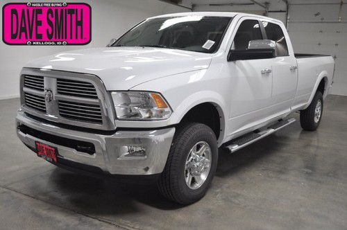 2012 new white dodge limited crew 4wd diesel auto power sunroof nav rearcam!!