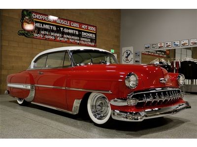 '54 chevrolet bel air kustom - mint show car - cool 235 ci dual carbs - air ride