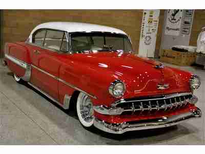 '54 CHEVROLET BEL AIR KUSTOM - Mint Show Car - Cool 235 ci Dual Carbs - Air Ride, US $55,000.00, image 2