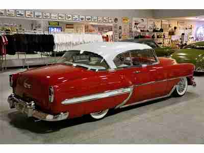 '54 CHEVROLET BEL AIR KUSTOM - Mint Show Car - Cool 235 ci Dual Carbs - Air Ride, US $55,000.00, image 4