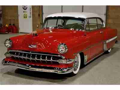 '54 CHEVROLET BEL AIR KUSTOM - Mint Show Car - Cool 235 ci Dual Carbs - Air Ride, US $55,000.00, image 6