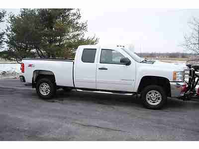 2008 Chevy Silverado 2500 HD 4x4 Towing Package Western Plow Bed Liner Automatic, image 2