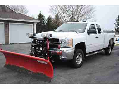 2008 Chevy Silverado 2500 HD 4x4 Towing Package Western Plow Bed Liner Automatic, image 6