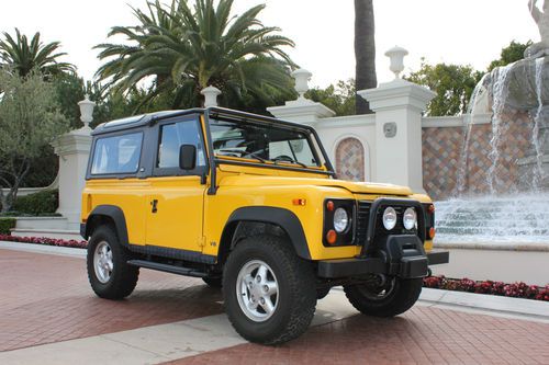 1995 land rover defender 90 stunning 1 owner landrover