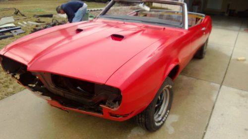 1968 phs documented 400 pontiac firebird convertible