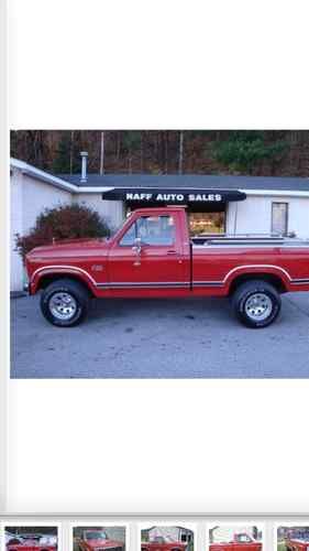 Ford f-150 xlt lariat standard cab pickup 2-door 4x4