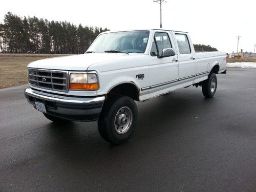 ~~no reserve 1996 ford f-350 crew cab long box 7.3 power-stroke turbo diesel~~