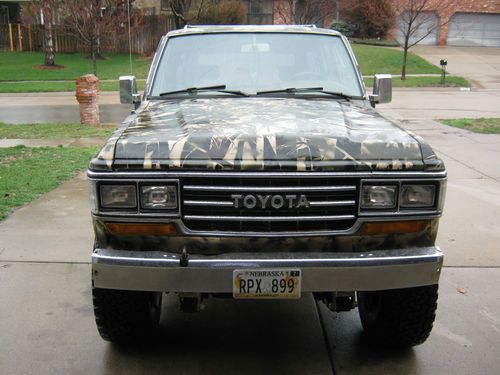 1989 toyota land cruiser base sport utility 4-door 4.0l