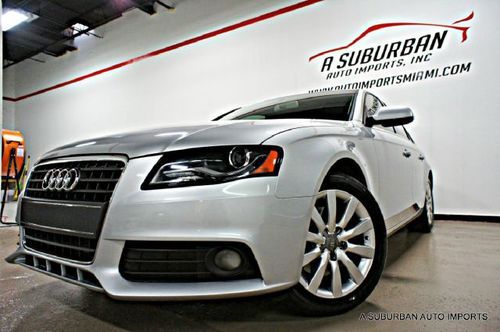 2010 audi a4 premium pkg 2.0l turbocharged auto sat radio 1 owner clean carfax