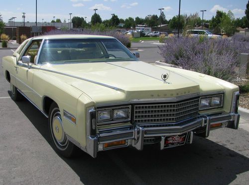 1978 cadillac eldorado biarritz coupe 2door 7.0l 425, ps pb, low miles,vinyl top