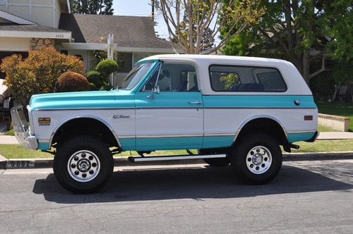 1972 chevrolet k/5 blazer 4x4, classic convertible 4wd suv