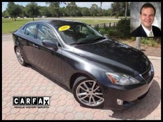 2008 lexus is 250 4dr sport sdn manuel transmission black on black leather