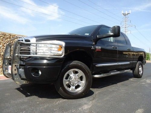 Laramie-4x4-mega cab-navi-dvd-htd pwr seats-cummins-1 txownr-bluetooth-dual ac