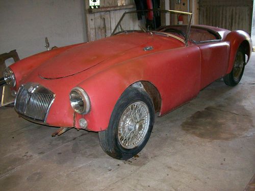 1962 mga roadster mg restoration project  vintage race car runs