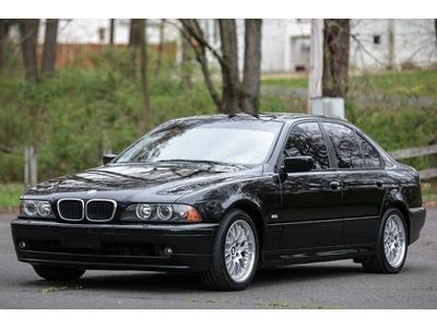 2002 bmw 530i sport m cold weather package dealer serviced super low miles