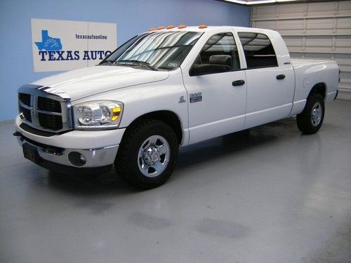 We finance!!!  2007 dodge ram 2500 slt mega cab heavy duty 5.9 cummins diesel cd