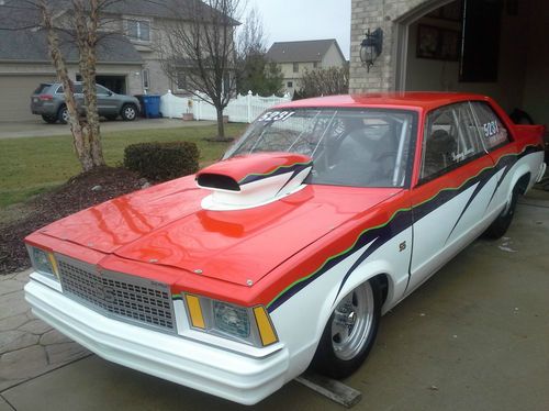 1979 chevrolet malibu - super gas - drag car