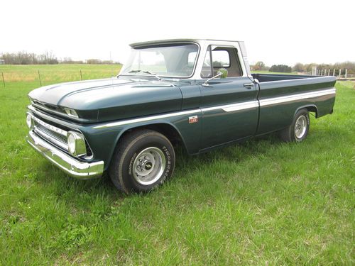 1966 chevrolet c10 2wd longbed truck classic  4speed beautiful restoration