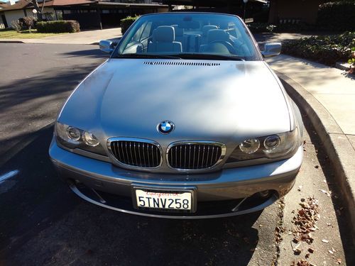 2006 bmw 330 ci convertible clean title navigation leather wood interior