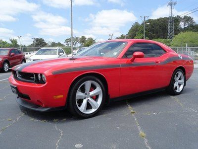 Srt8 manual 6.1l sunroof heated seats red clean car fax 08 09 11