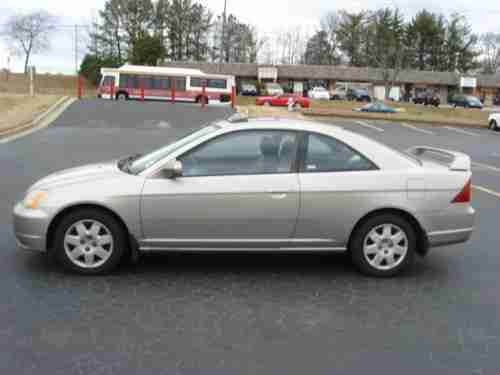 2002 Honda Civic EX Coupe 2-Door 1.7L, 5-speed, runs great, image 4