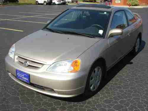 2002 Honda Civic EX Coupe 2-Door 1.7L, 5-speed, runs great, image 6
