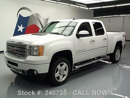 2012 gmc sierra 2500 denali z71 4x4 diesel sunroof nav! texas direct auto