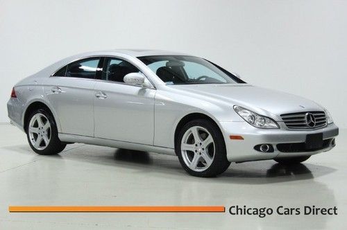 06 cls500 navigation 6cd heated seats electric trunk 18s clean