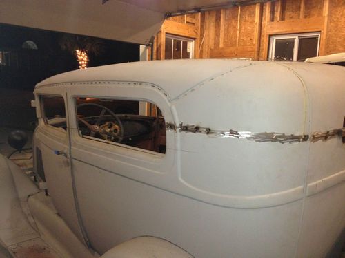 1927 ford model a 2 door tudor rat rod project