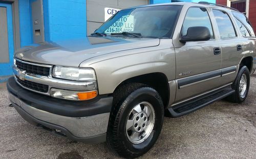 2003 chevrolet tahoe ls 4wd, no reserve!!