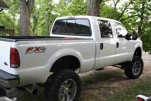 Lifted 2007 Ford F-250 Super Duty 4X4 Lariat Crew Cab Pickup 4-Door 6.0L, US $29,000.00, image 2