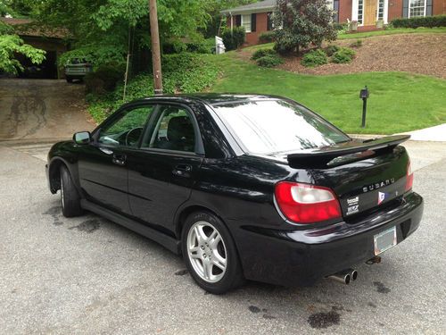 2003 subaru impreza wrx sedan 4-door 2.0l