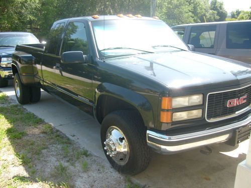 2000 gmc k3500 sierra slt extended cab pickup 2-door 7.4l