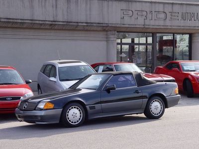 1991 mercedes benz 500 sl convertible, nice condition classic, driving video