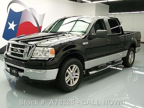 2007 ford f-150 supercrew 4.6l v8 side steps 69k miles texas direct auto