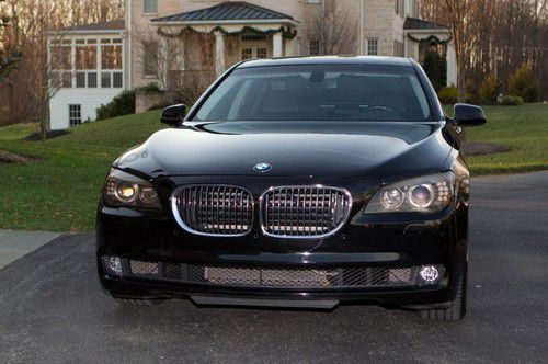 09 750li back up camera, nav, rear entertainment, side parking cams,prem sound