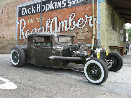 1929 ford model a rat, hot, street, rod chopped lowrider