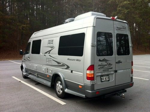 Dodge pleasure-way plateau motorhome with mercedes engine