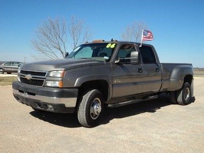 2006 duramax diesel dually 4x4 lt pkg, leather, heated seats, bose, nerf bars