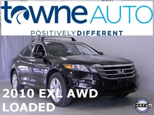 10 crosstour ex-lv6 awd navigation moonroof rear camera