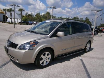 2006 nissan quest se 3.5l v6 fwd leather bose moonroof dvd luxury clean carfax